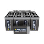 Varta Power On Demand 1 Pack de 20 Piles Alcalines 9V / E-Block / 6LR61