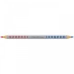 Faber Castell Jumbo Grip Bicolor Boîte de 12 Crayons Bicolores Bleu/Rouge Faber Castell Jumbo Grip Bicolor Boîte de 12 Crayons Bicolores Bleu/Rouge