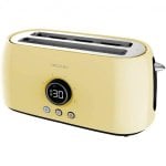 Grille-pain Cecotec ClassicToast 15000 Yellow Extra Double digital 4 toasts 1500 W