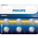 Philips Minicells A bottone CR2032P6/01B