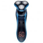 Rasoio Elettrico Viso Remington Hyperflex Aqua Pro XR1470 Senza Filo 90min Impermeabile 3 Testine Ricarica Rapida
