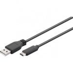 Goobay Cable USB 2.0 a USB-C 50cm Negro Goobay Cable USB 2.0 a USB-C 50cm Negro