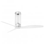 Faro Tube Fan Deckenventilator mit Fernbedienung, 32 W, transparent