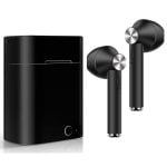 Akashi Earbuds Auriculares Bluetooth Negros Akashi Earbuds Auriculares Bluetooth Negros