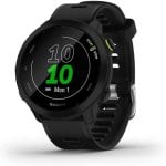 Garmin Forerunner 55 Bluetooth GPS GLONASS 42mm MIP Schwarz 5ATM Pulsmesser Schlaftracking