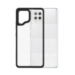 PanzerGlass ClearCase Black Edition Coque de protection en verre trempé pour Samsung Galaxy A42 5G