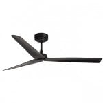 Ventilateur de plafond Faro Milos avec télécommande 34 W Noir