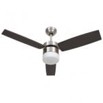 VidaXL Ventilador de Techo con Luz y Mando 41W Marrón Oscuro VidaXL Ventilador de Techo con Luz y Mando 41W Marrón Oscuro