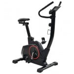 Cyclette magnetica VidaXL XL con cardiofrequenzimetro nero