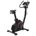 Cyclette magnetica VidaXL con cardiofrequenzimetro programmabile Nera