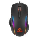 Mouse da gioco Scorpion MA-M945 10000 DPI Nero