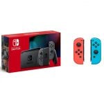 Nintendo Switch Grigio V2 + Set Joy-Con Sinistro/Destro Blu Neon/Rosso Neon Nintendo Switch Grigio V2 + Set Joy-Con Sinistro/Destro Blu Neon/Rosso Neon