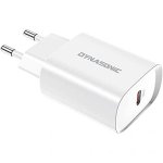 Chargeur Dynasonic USB-C 20W Blanc