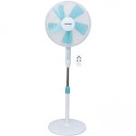 Blaupunkt Ventilador de Pie con Mando 45W Blanco