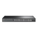 Switch TP-Link TL-SL2428P 24 Porte PoE+ Fast Ethernet Rack 1U Gestito
