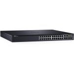 DELL PowerConnect S3124 Gestito L2/L3 Gigabit Ethernet (10/100/1000) 1U Nero