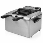 Friteuse Princess 185000 5L 3270W avec zone froide et 3 paniers