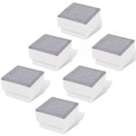VidaXL Pack de 6 Spots LED Encastrables Blanc Chaud