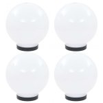 VidaXL Lámparas de Bola LED E27 20cm 4 Unidades