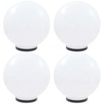 VidaXL Lámparas de Bola LED E27 40cm 4 Unidades