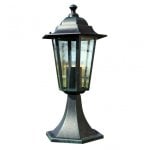 Lampada da giardino VidaXL E27 41 cm Verde/Nero