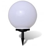 VidaXL Lámpara Solar de Bola LED para Jardín 1.2W 40cm Cálido Blanca