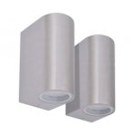 VidaXL Pack de 2 Appliques Extérieures 50W GU10