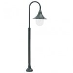 VidaXL Farola de Jardín E27 120cm Verde Oscuro