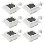 VidaXL Pack de 6 Spots Solaires LED pour Extérieur 12cm