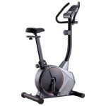 Bicicletta ellittica magnetica VidaXL con cardiofrequenzimetro nero/grigio