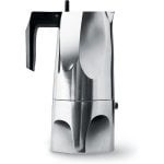 Alessi Ossidiana Cafetera Italiana 6 Tazas Plata Alessi Ossidiana Cafetera Italiana 6 Tazas Plata