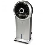 Domo DO152A Ventilatore da pavimento 110W Nero/Argento