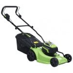 VidaXL Akku-Rasenmäher 40L + 2 20V Akkus VidaXL Akku-Rasenmäher 40L + 2 20V Akkus