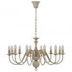 VidaXL Lustre 12xE14 Vintage Blanc