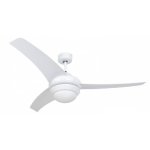 Universal Blue Mistral Ventilador de Techo con Luz y Mando 70W Blanco