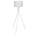 VidaXL Candeeiro de Pé E27 Branco