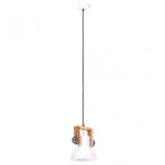 VidaXL Suspension Industrielle Ronde E27 19cm Blanc