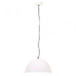 VidaXL Vintage  Lámpara Colgante Redonda 41cm E27 Blanco