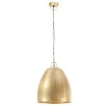 VidaXL Suspension Industrielle Ronde E27 42cm Laiton