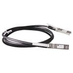 Netzwerkkabel HPE Aruba SFP+ 1m Schwarz 10 Gbit/s Kupfer
