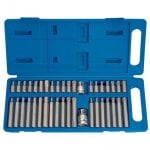 Draper Tool TX-Star Set de Puntas Hexagonales Torx/Spline 40 Piezas