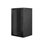 Bastidor Lanberg WF01-6622-10B Noir 22U 60kg Serrure Verre Trempé Bastidor Lanberg WF01-6622-10B Noir 22U 60kg Serrure Verre Trempé