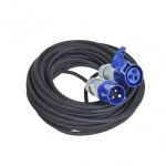 ProPlus Cable Extensión de Alimentación CEE 40m Negro