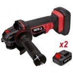 Meuleuse d'angle Yato + 2 piles 18V Meuleuse d'angle Yato + 2 piles 18V