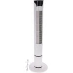 Excellent ventilateur tour électrique avec télécommande 45W blanc