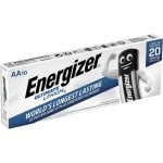 Confezione da 10 batterie AA Energizer Ultimate al litio