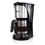 Cafetière à filtre TM Electron 1000W 12 Tasses Inox avec fonction anti-gouttes