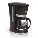 TM Electron Filterkaffeemaschine, 10 Tassen, 800 W, Schwarz