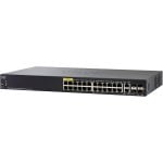 Cisco SG350-28MP Switch 28 Puertos Gigabit PoE + 2 SFP