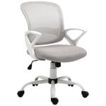 Vinsetto Silla de Oficina Malla Gris Vinsetto Silla de Oficina Malla Gris